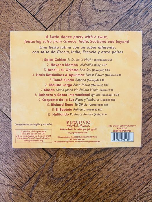 CD Putumayo Presents/Spanish Guitar/Mariza Fado