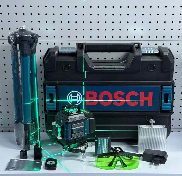 Лазерный уровень зелённый луч