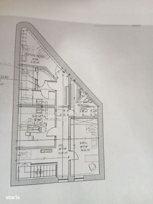 Casa individuala pretabila ptr birouri sau cabinete stomatologice.