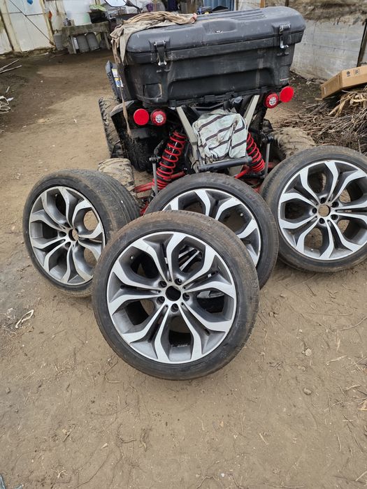 Vand jante originale bmw pe 20 anvelope vara