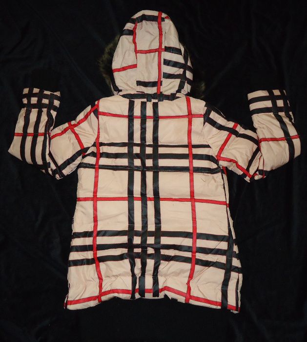 Pufoaica lunga dama gluga detasabila blana vulpe geaca femei puf gasca