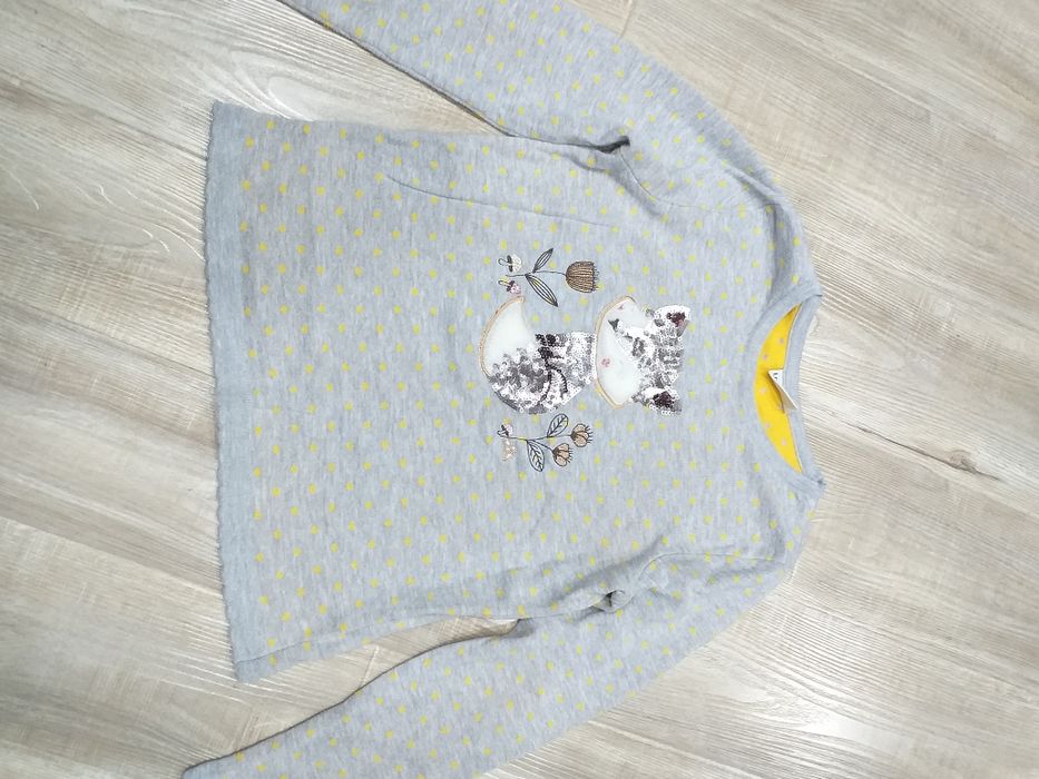 Водолазка кашемир и кофточка серая на 140-146