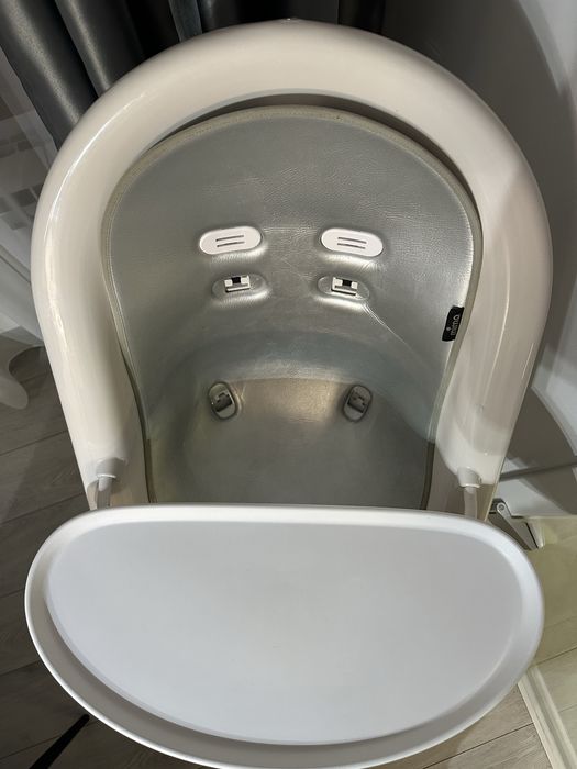 scaun de masa  copii Mina moon silver