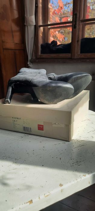 Кожени боти на ток Hogl