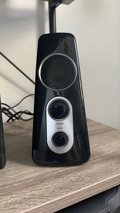 Boxe 2.1 Logitech Z-523, 40W RMS, negru