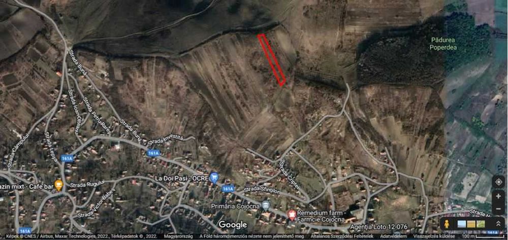 2 terenuri de vanzare Cojocna: 1-teren partial intravilan; 2-teren extravilan