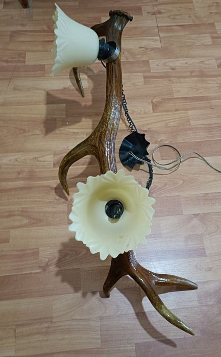 Candelabru  din coarne de cerb