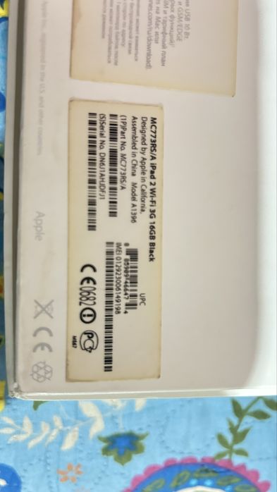 iPad 2.16GB.3G.Black.