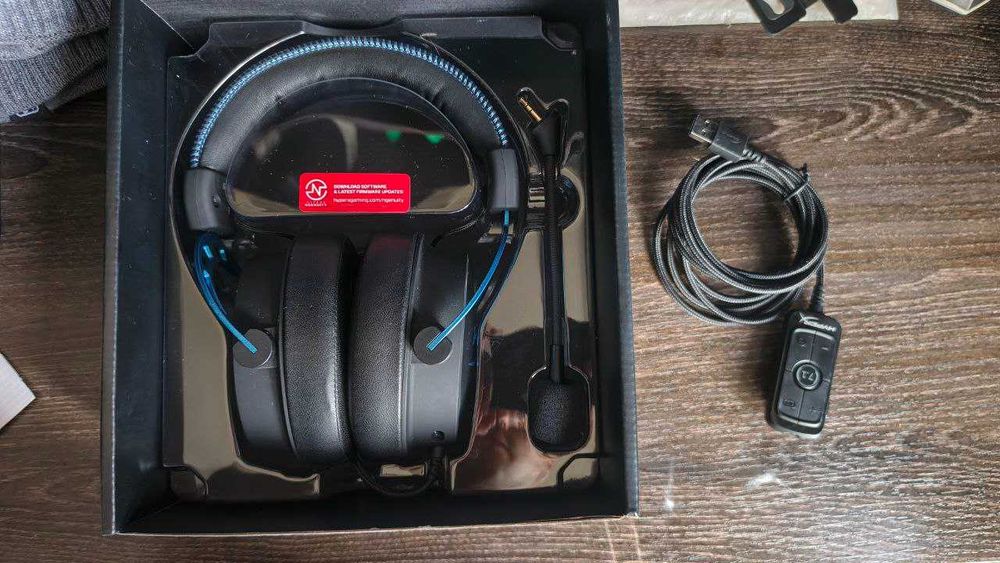 Игровые наушники HyperX Cloud Alpha S Blue
