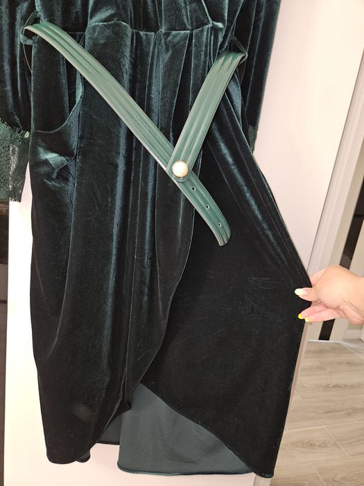 Бархатное платье