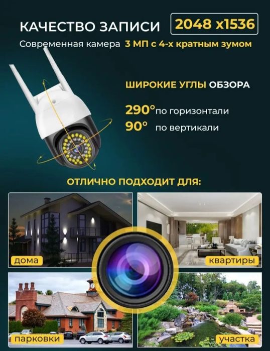 Камера видеонаблюдения 4G