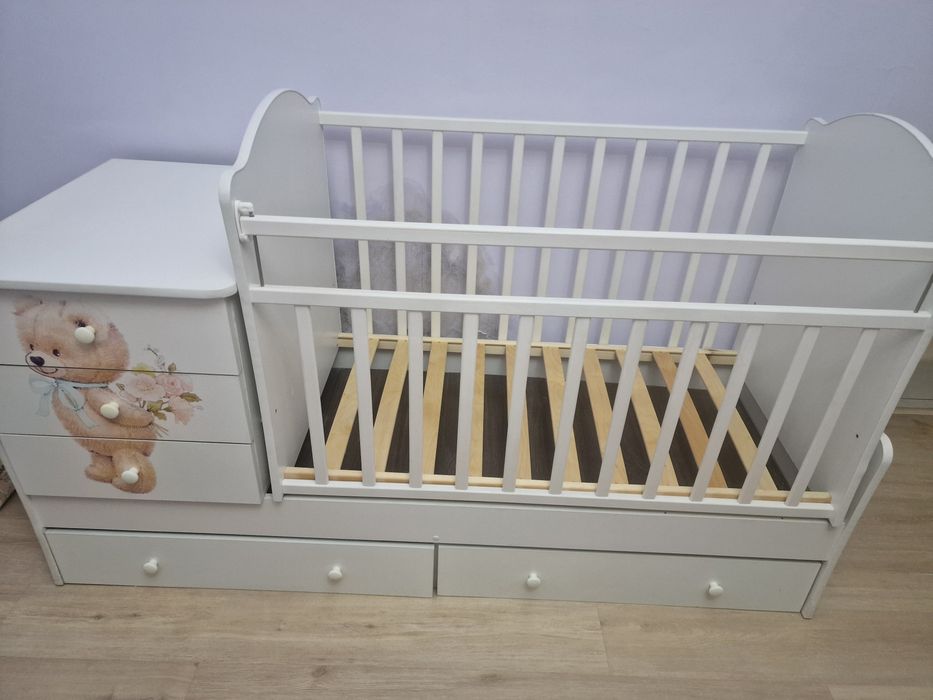 Детская кровать манеж