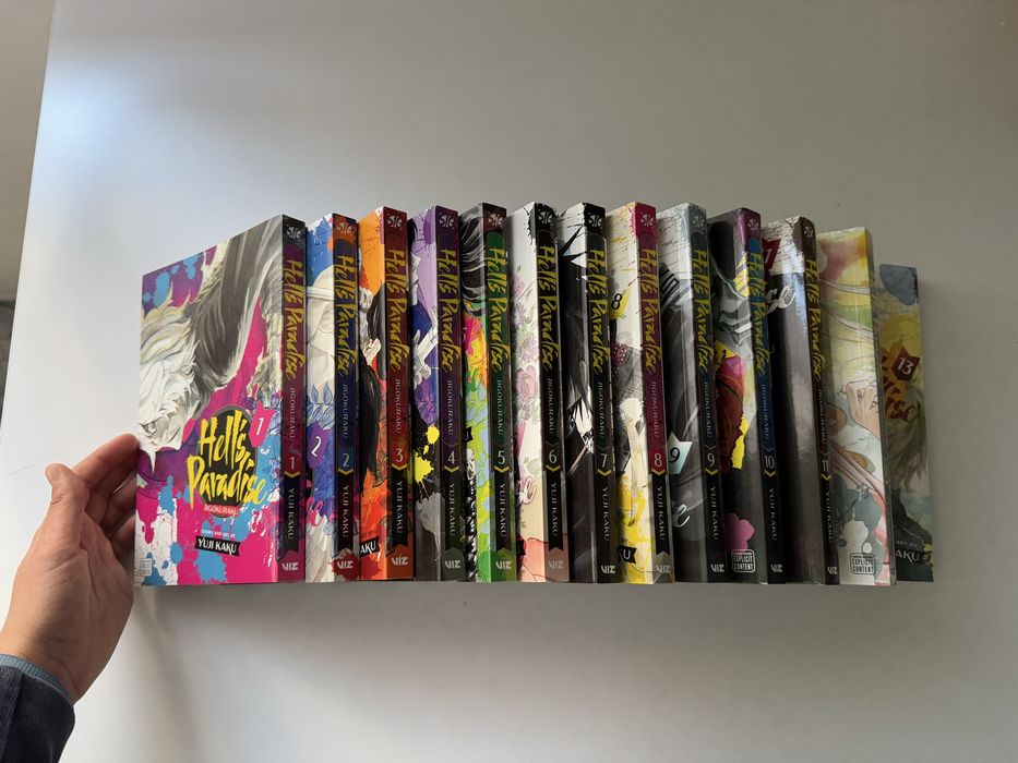 Пълна колекция манга manga Hell’s paradise