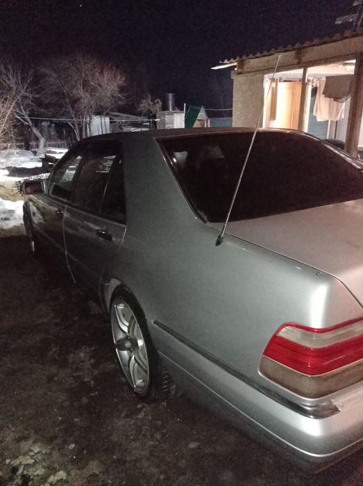 Мерседес W140 серебро