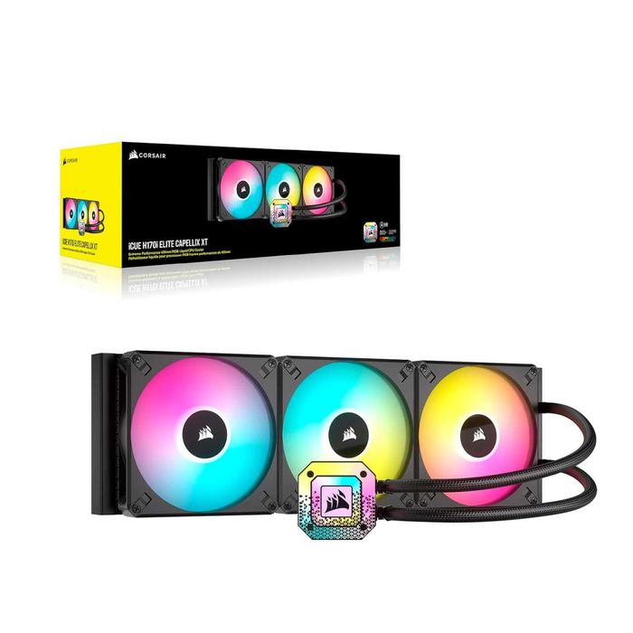 !Жидкост.охлажд. Corsair iCUE H170i ELITE CAPELLIX XT 420mm|Цена с НДС