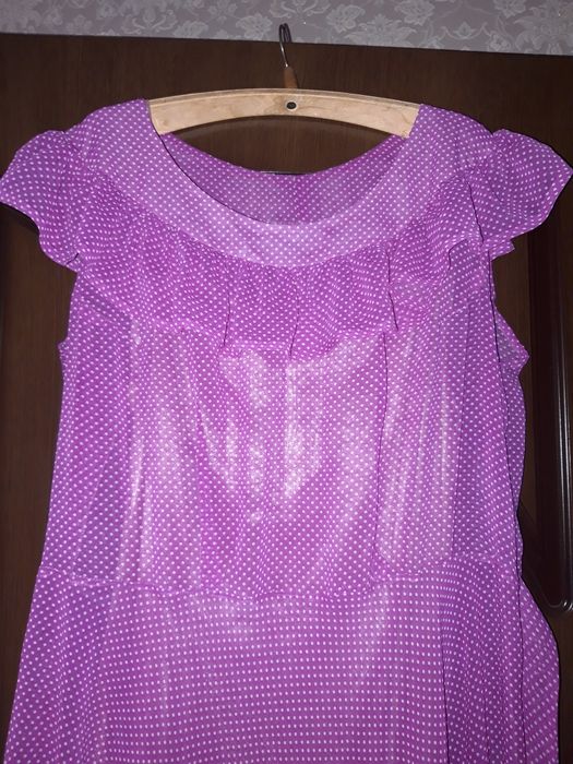 Новое платье сарафан шифон большого размера 54 56