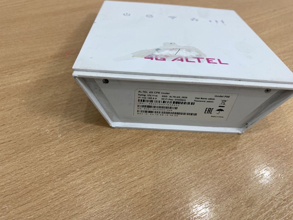 Продам роутер Алтел стационарный