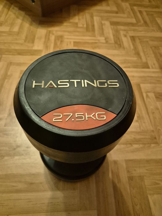 Дъмбел 27,5кг  HASTINGS перфектен
