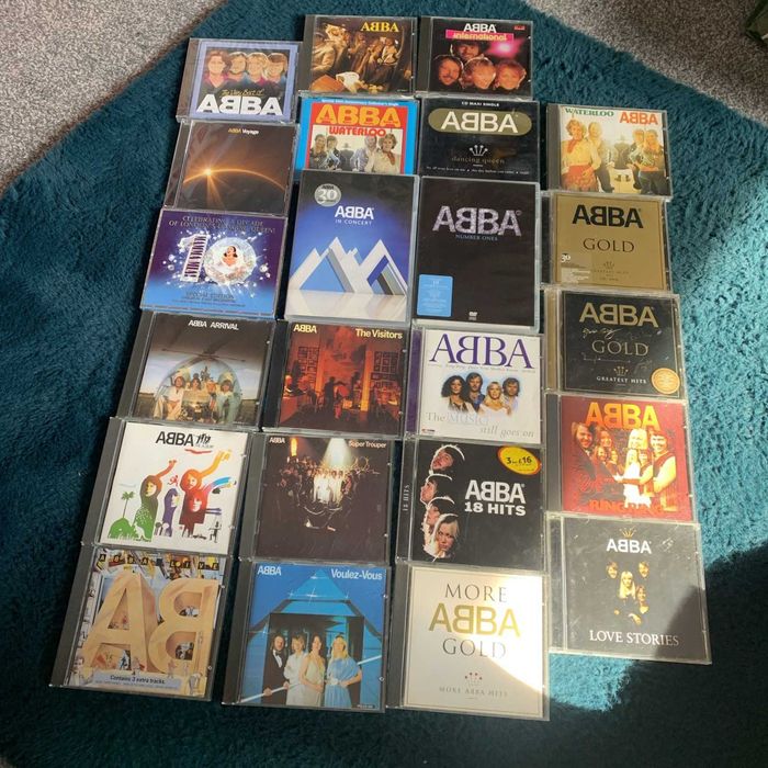 Colectie 21  cd -uri + 2 dvd  ABBA