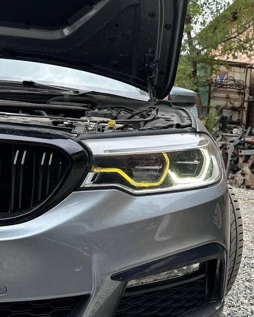 Bmw G30 колеса в сборе датчики на месте