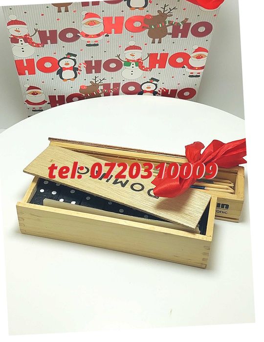 Ansamblu Cadou - Joc Marocoo (Mikado) Si Domino Pentru Inlocuire Reparatie Sau Completare Echipament Compatibile Cu Specificatii Conform Titlului