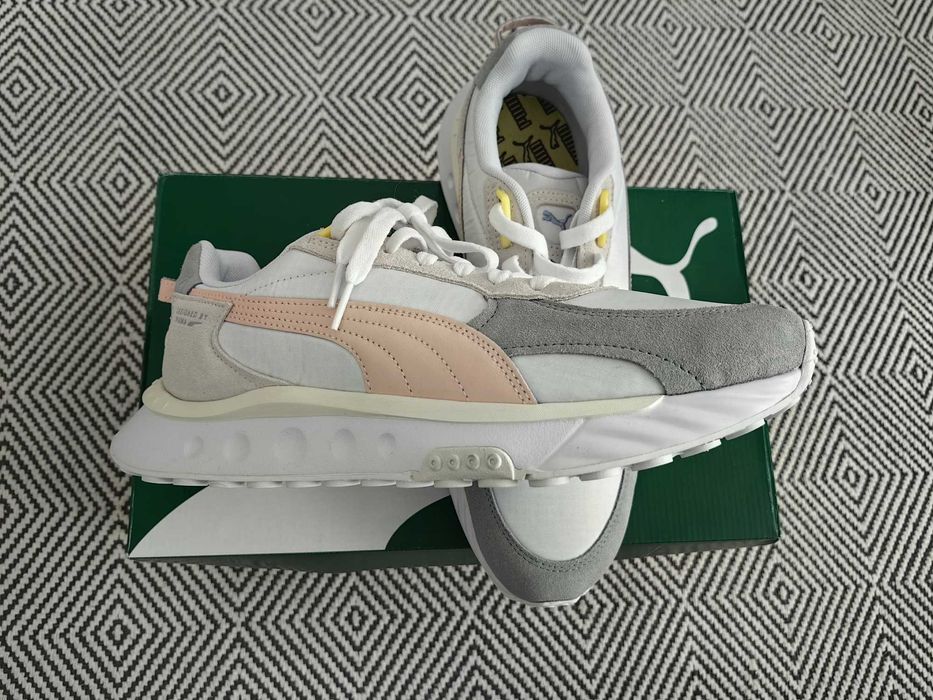 PUMA Wild Rider Rollin Shoes White