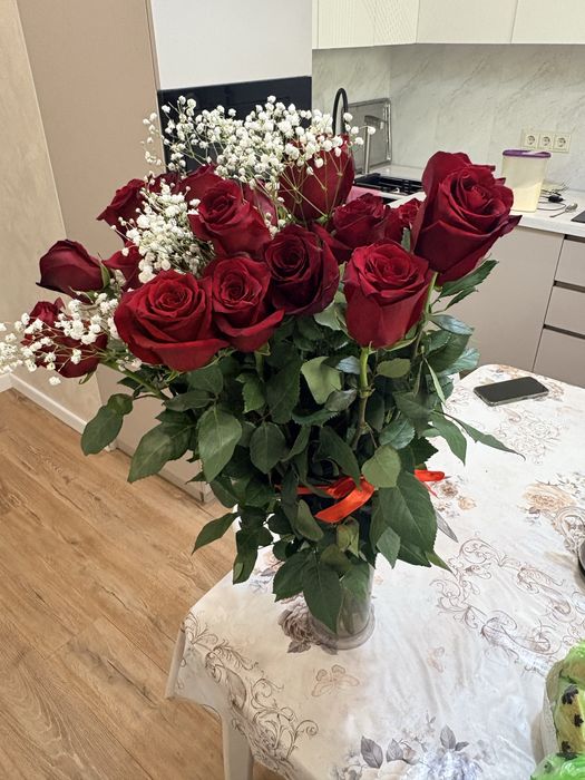 свежие цветы, 23 штуки