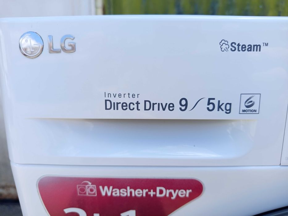 LG cu USCATOR- 9+5 kg,1400 rotatii