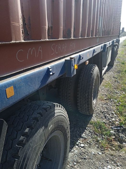 Камаз шаланда контейнеровоз