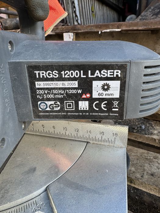 Debitor / Fierăstrău circular staționar TRGS 1200 L LASER - 1200W