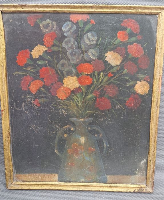 Tablou vintage cu rama veche