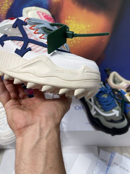 Adidasi Off White ODSY piele naturala Premium Full Box colectie noua