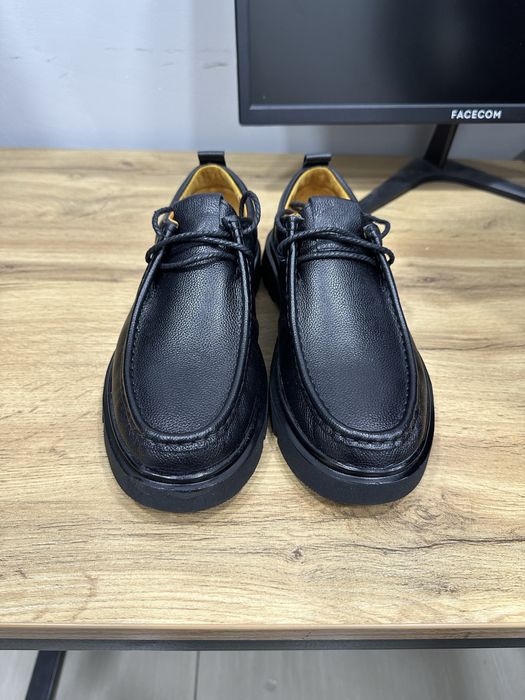 Лоферы новые черные