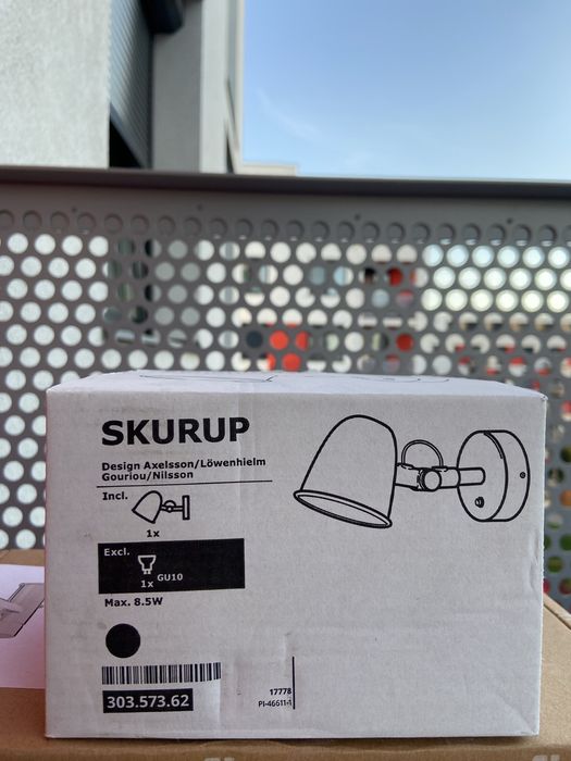 Bec IKEA cu brat reglabil - lumina reglabila (Nou)