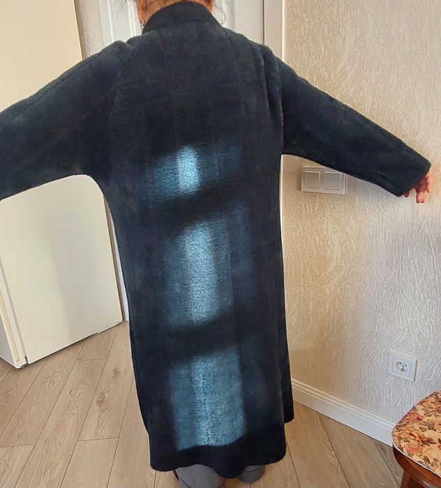 Пальто из альпаки теплое
