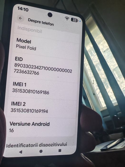 Vând Google pixel fold