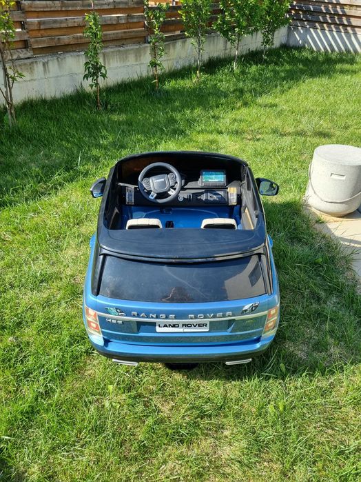 Masina electrica Range Rover pentru 2 copii cu telecomanda