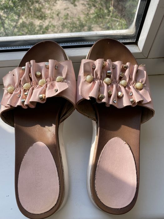 Шлепки подростковые