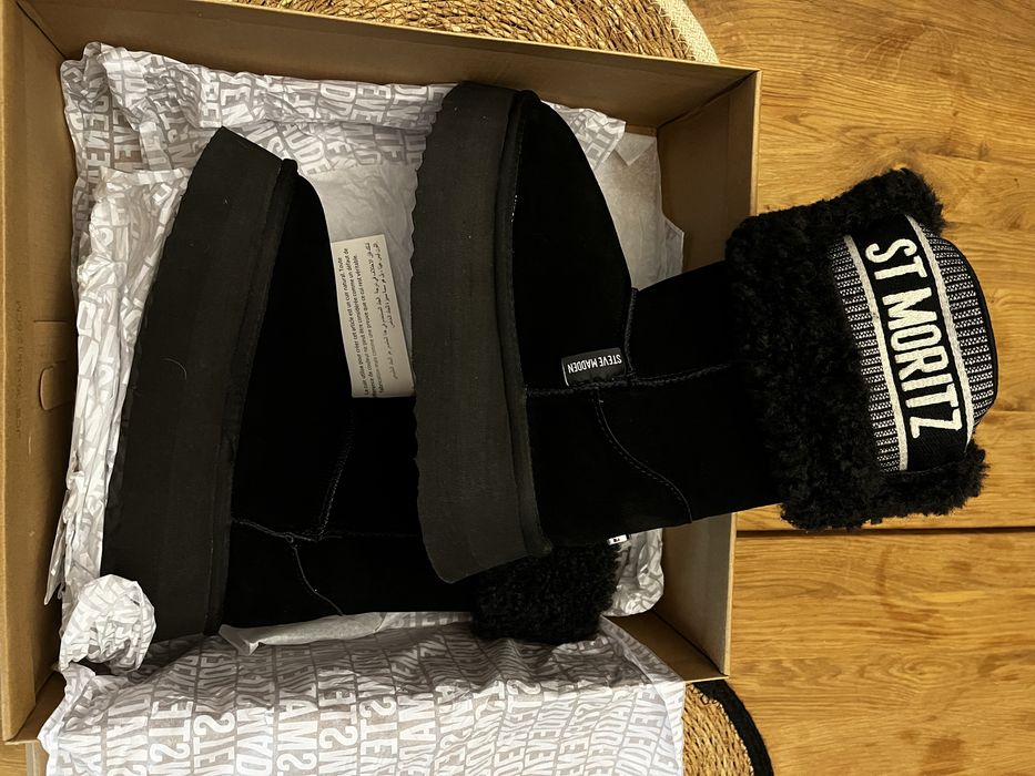 Велурени боти Steve Madden