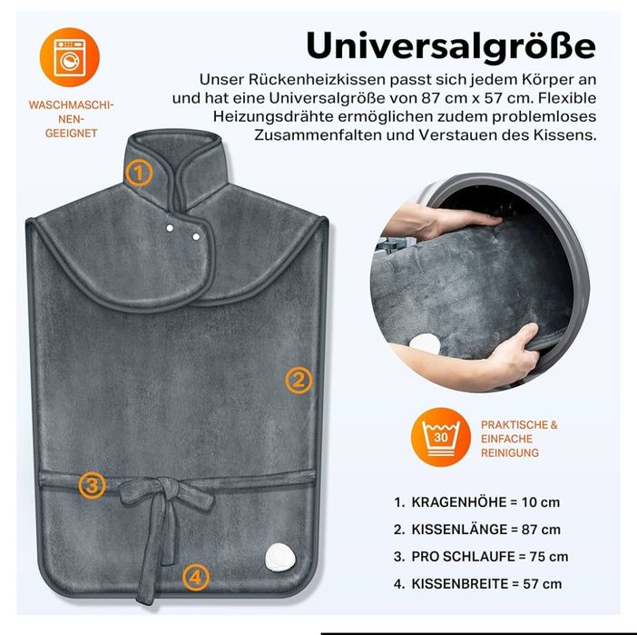 Încalzitor gat spate umeri pătura încălzire relaxare mușchi