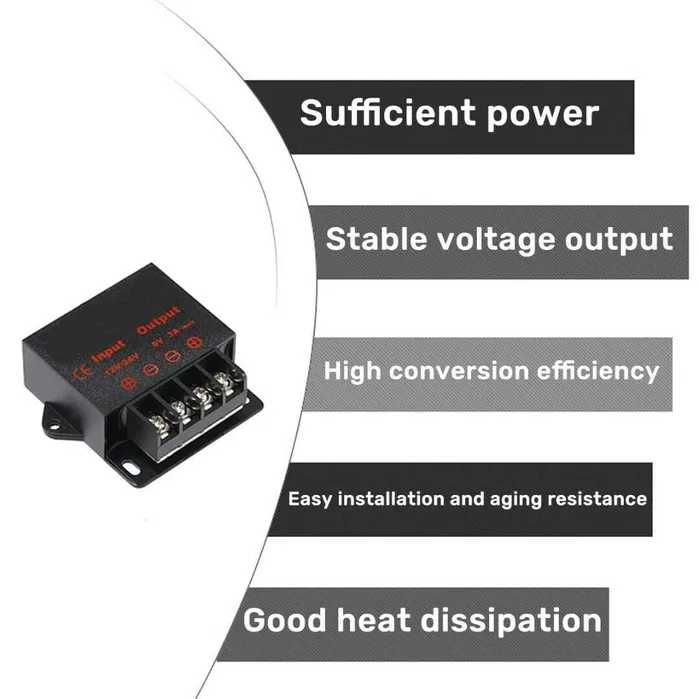 Convertor 24V in 12V DC-DC 30A Nou