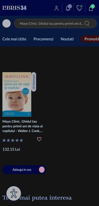 Carte "Ghidul tau pentru primii ani de viata ai copilului"