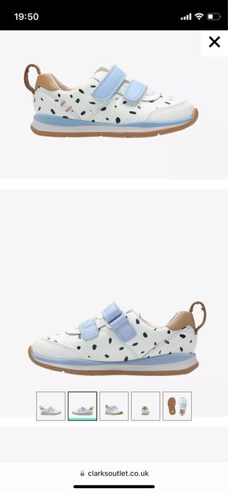 Бебешки обувки Clarks #20 1/2