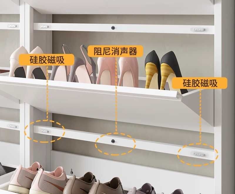 Экологичный, компактный шкаф для обуви/Обувной шкаф для узких прихожих