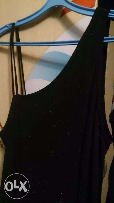 Платье черное ,вечернее. Размер 46-48