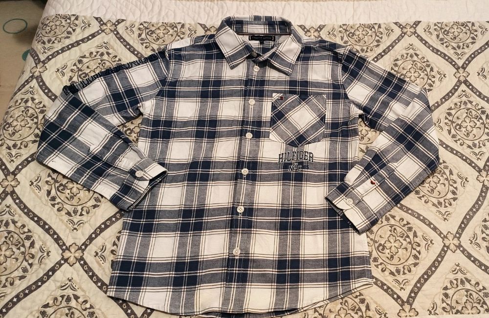 Cămașa Tommy Hilfiger, băieți , 10 ani