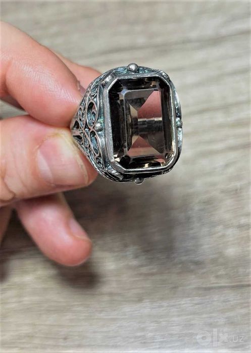 Винтажные украшения из мельхиора с натуральными камнями