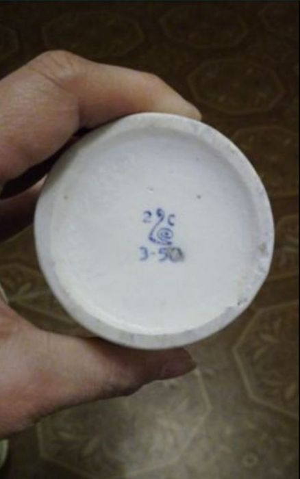 Ваза Полонский завод. Винтаж.