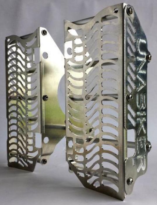 UNABIKER Гардове за радиатори със шини за кросови мотори Yamaha,KTM