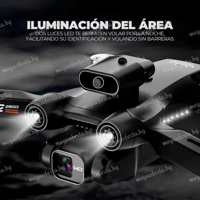 Интелигентен дрон LF632 Квадрокоптер завъртане на 360 градуса 8K HD 5G